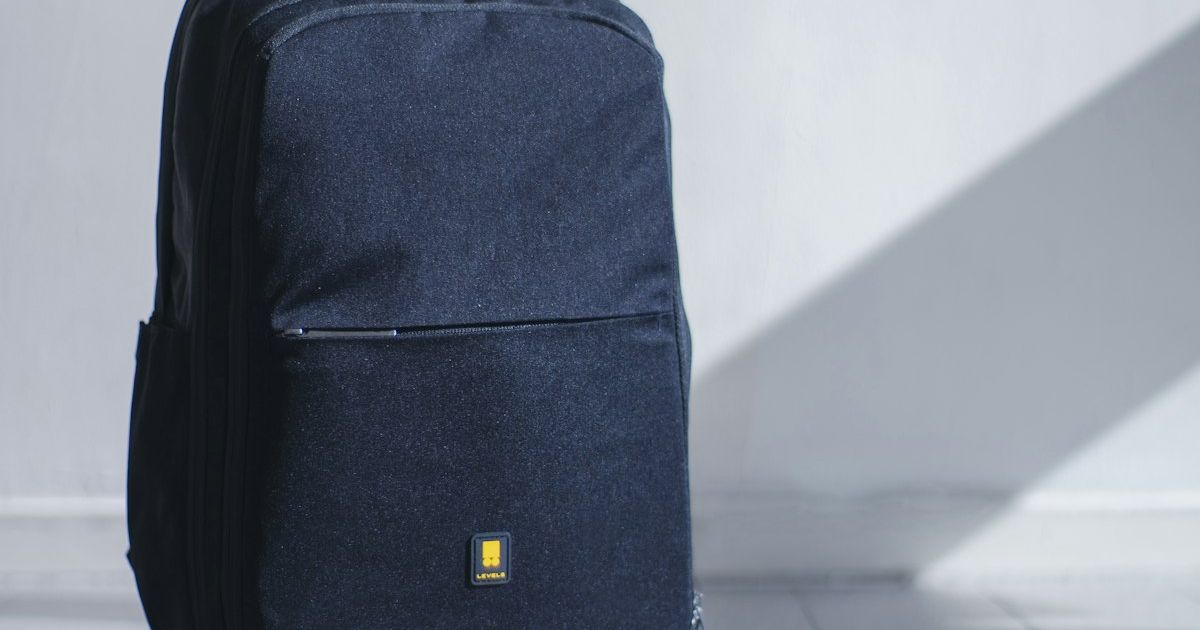 Sports backpack ready for a day of play